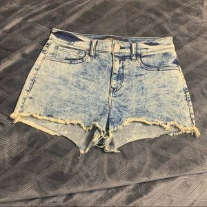 Express jean shorts